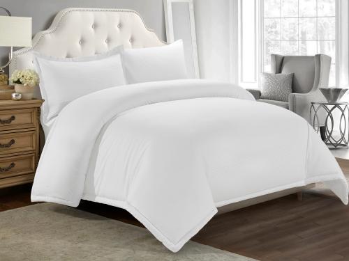 مفرش HILTON فندقي مفرد ونص 4 قطع - سكري