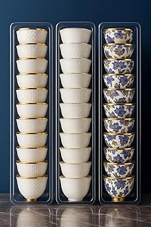 المفرج منظم الأكواب والملاعق الشفاف، طقم من قطعتين، تصميم أنيق، حل تخزين المطبخ